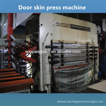 5 Schichten geformte Melamin-Tür Haut heiße Pressmaschine